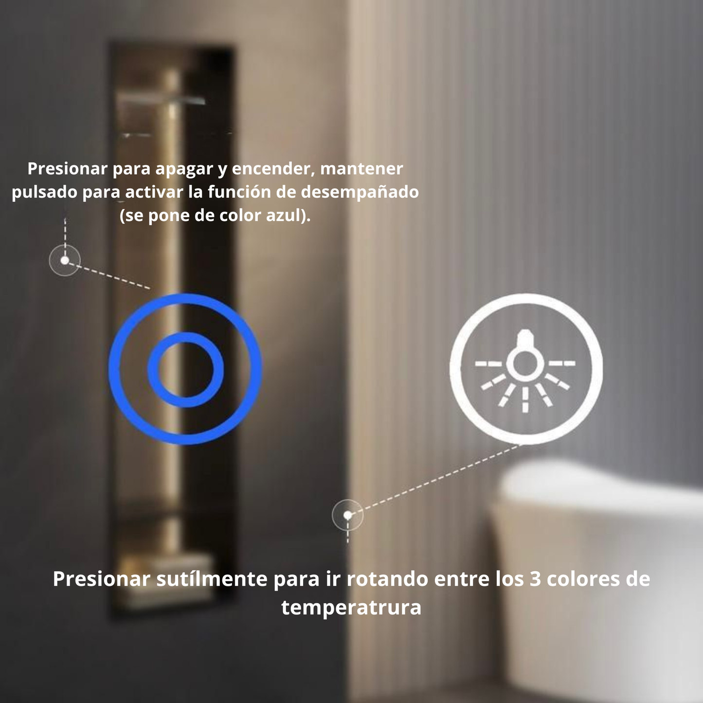 Espejo Sweet Furniture iluminado