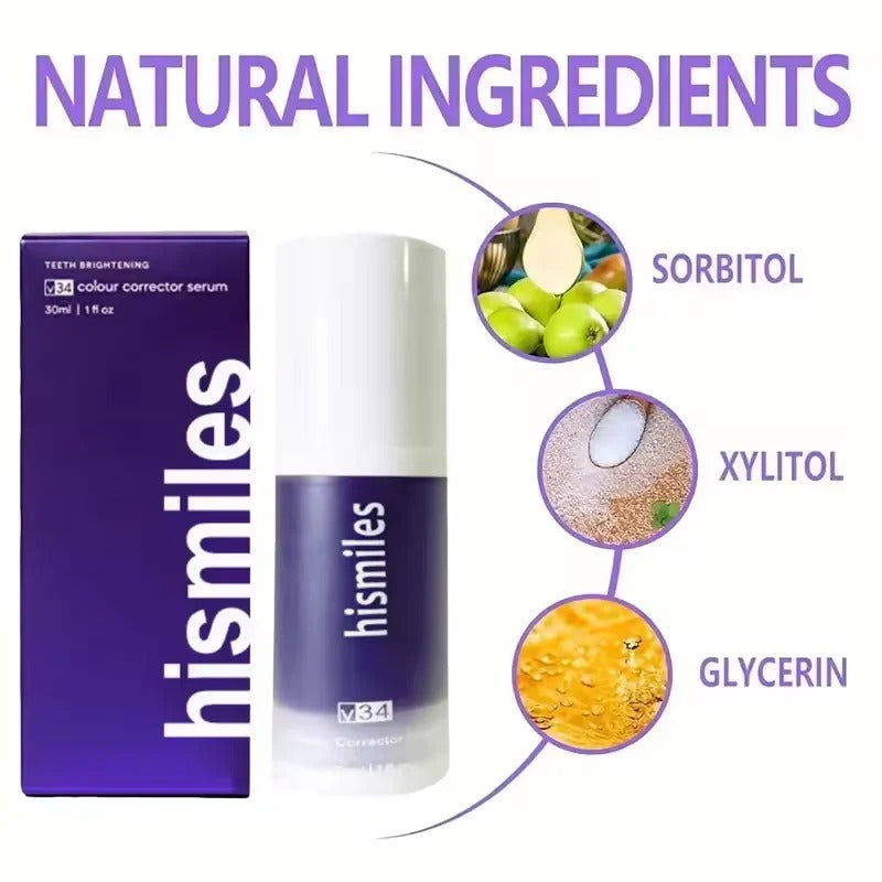 V34 Sérum, limpieza profunda, aliento fresco, cuidado bucal, 30ml